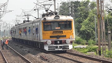 Cord Line high speedy 12 coaches Bardhaman-Howrah EMU Local Train