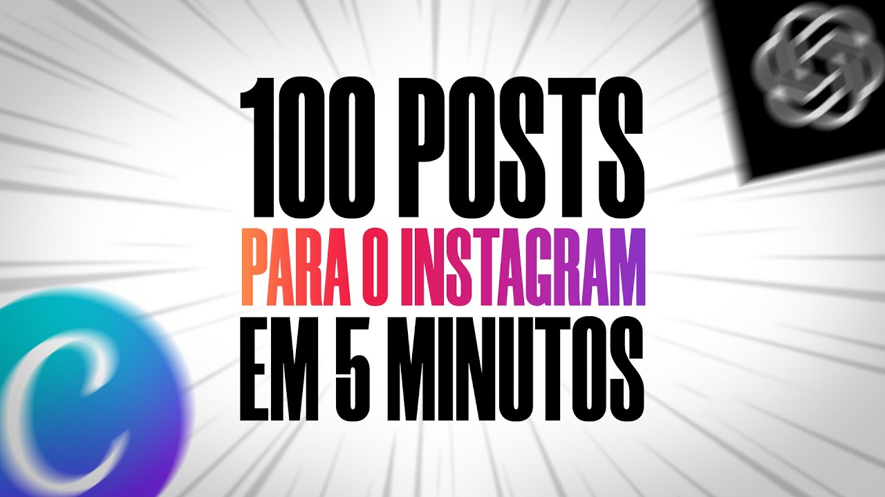 Aprenda a criar 100 Posts para o Instagram em pouco tempo | Canva e ...