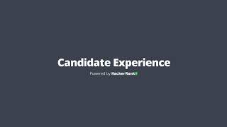 All new Candidate Experience with a redesigned Timeline view