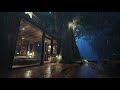 Deep Sleep with Forest Rain | Gentle Thunder &amp; Peaceful Night Ambience