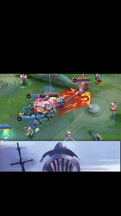 1Hp🥶 vs4#mlbb #mlbbcreatorcamp #music #remix #hiphop #kids #dj #mobilelegends #mundogaminmlbb