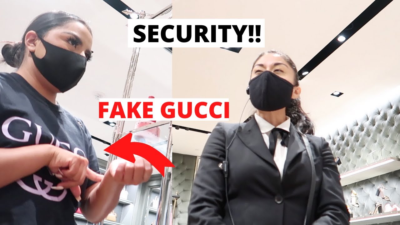 WEARING FAKE GUCCI AT THE GUCCI STORE + TESTING TIKTOK HACKS I GOT KICKED OUT ???