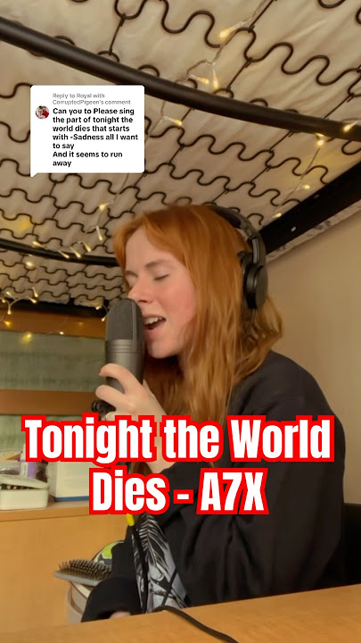 Tonight the World Dies - A7X #avengedsevenfold #cover #dakota #metal #rock #shorts #fypyoutube