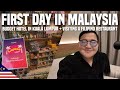 Malaysia vlog  budget hotel in kuala lumpur  visiting a filipino restaurant  ivan de guzman