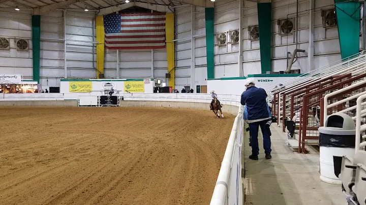 Erin Bledsoe and Feather Oak - Bridle Spec Rein wo...