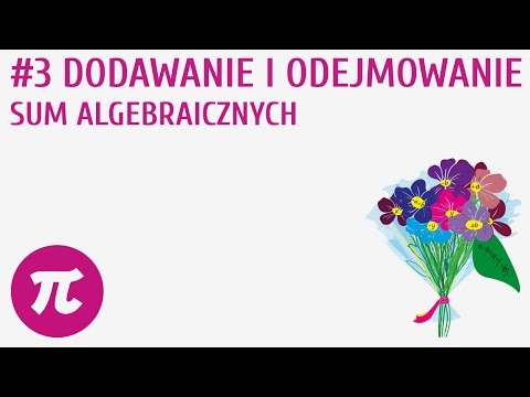 Dodawanie i odejmowanie sum algebraicznych #3 [ Sumy algebraiczne ]