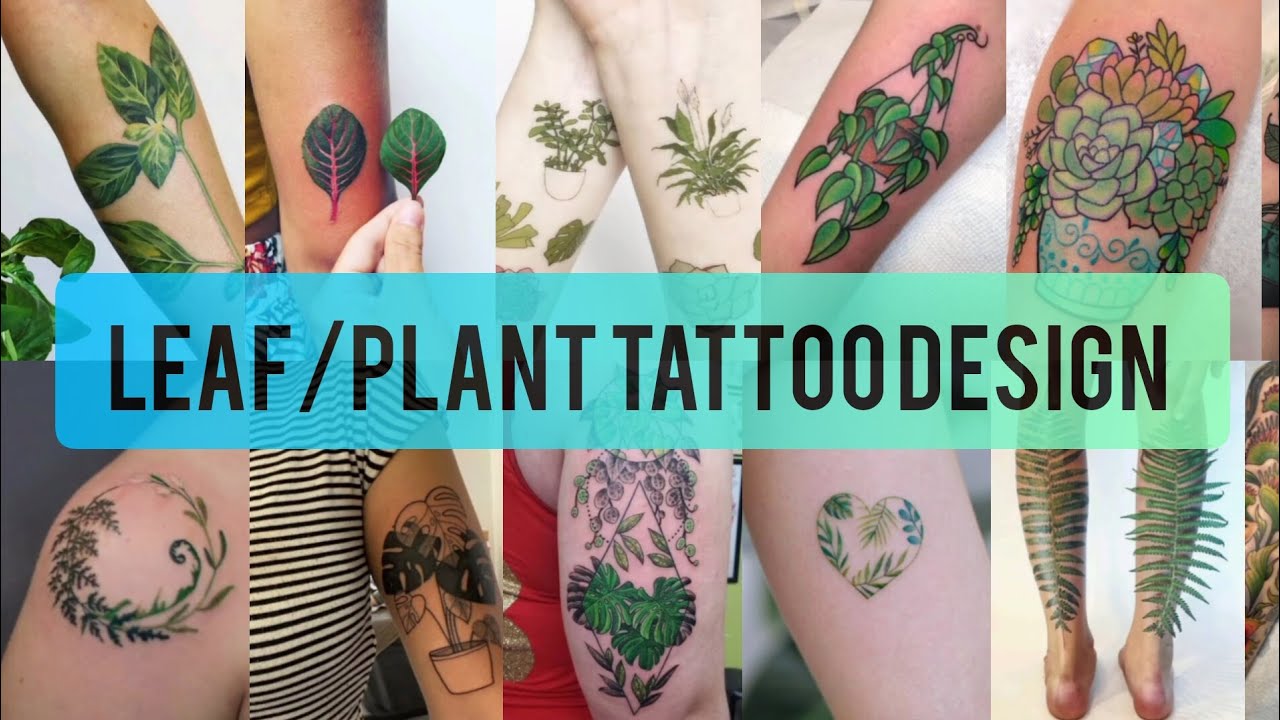 Leaf and Vine Tattoos - wide 8