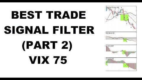 Best Signal Filter (Part 2) **Volatility 75 Index