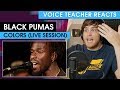 THE NEXT PRINCE? | Voice Teacher Reacts/Analyzes to Black Pumas - Colors (Live)