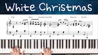 White christmas 화이트 크리스마스 / Jazz Christmas Carol 재즈 크리스마스 캐롤/ Piano Sheet music 피아노악보