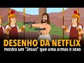 [CORTE] Desenho da Netflix mostra um “Jesus” que ama armas e sexo