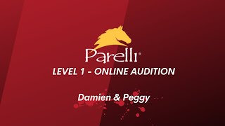 Damien and Peggy - Level 1 Online Parelli Audition (PASS 1++)