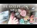 I CONVINCED HIM TO GET A PEDICURE HAHA (DAY 6)