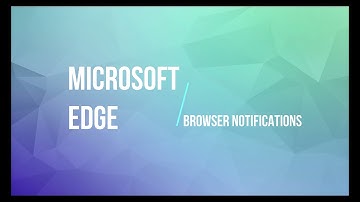 SuperCity Portal: How to turn on blocked notifications for Microsoft Edge
