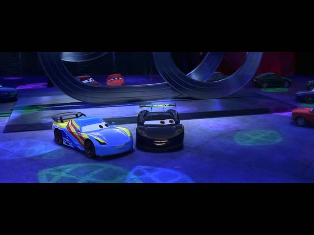 carro azul de cars