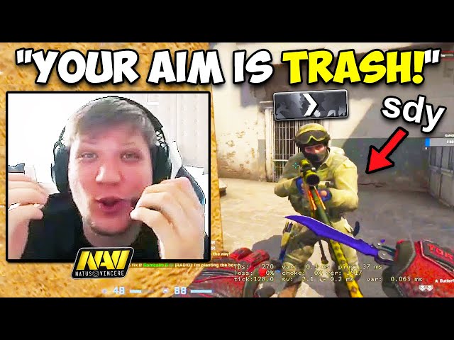 TACO vs S1mple - Trash Talking is OK - Dot Esports