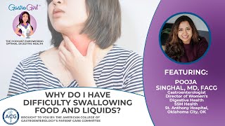 Why Do I Have Difficulty Swallowing Food and Liquids?