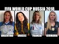 RUSSIA 2018 | Argentina VS Brasile VS Francia VS Germania | INTERVISTA QUADRUPLA