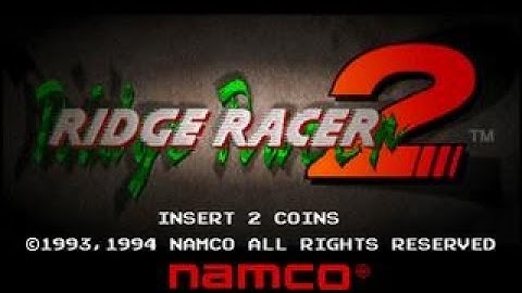 Ridge Racer 2 Review for the Arcade by John Gage