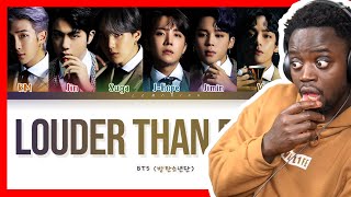 BTS - Louder than bombs | REACTION