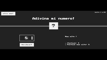 Juego de adivinanza usando html,css y javascript