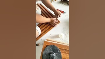 How to install the styling splicing of wpc fluted. #wall#install#wpcwallpanel