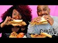 GHETTO FRIED CRUNCHY FISH SANDWICH MUKBANG! EXTREME CRUNCH!