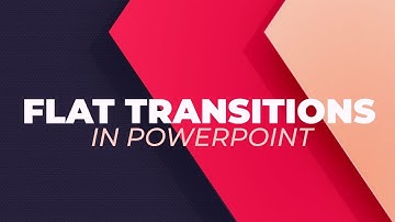 Flat Transitions in PowerPoint - Motion Graphics Tutorial | Pratik Desai