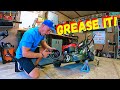 Comment graisser les roues de tondeuse  gazon rapidement et facile