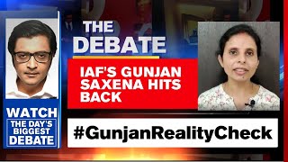 IAF's Gunjan Saxena Affidavit Exposes False Narrative Of The Film | The Debate With Arnab Goswami
