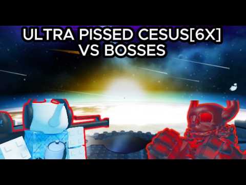 ULTRA PISSED CESUS VS BOSSES  TBB ROBLOX