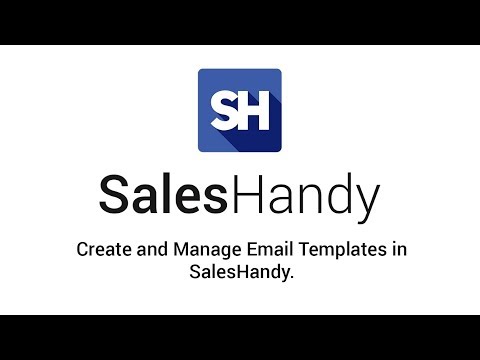 Create and Manage Email Templates in SalesHandy