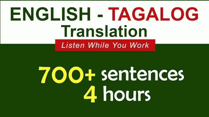 TAGALOG - ENGLISH TRANSLATION, VEGETABLE EDITION PART 2 Learn Basic E