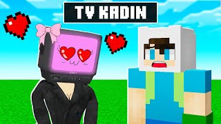 Tv Kadin Bana Aşik Oldu - Minecraft Enes Arslan