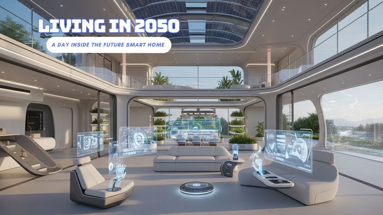 Living in 2050: A Day Inside the Future Smart Home 🏡🤖📶