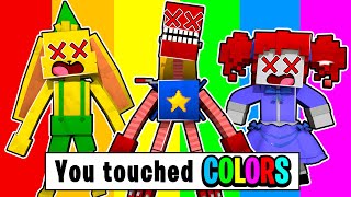 Minecraft But YOU CAN’T TOUCH COLORS