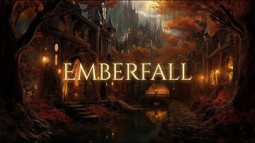 Autumn in Elven City Ambience and Music | high fantasy ambience with calm music #fantasyambience