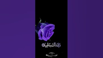 صباح الخير💜 حالات واتساب مقاطع قصيره💜 قران كريم سورة ق وجآت سكرة الموت بالحق 💜احمد النفيس بدون حقوق