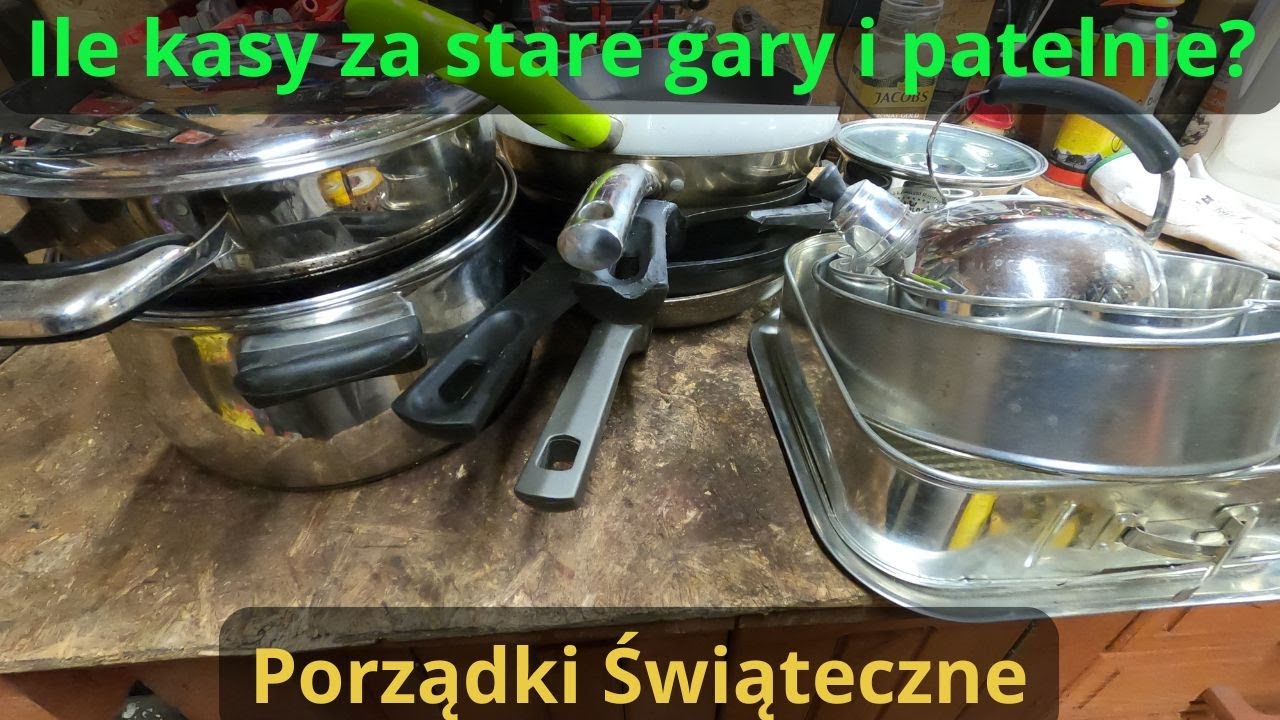 Ile kasy za stare gary i patelnie