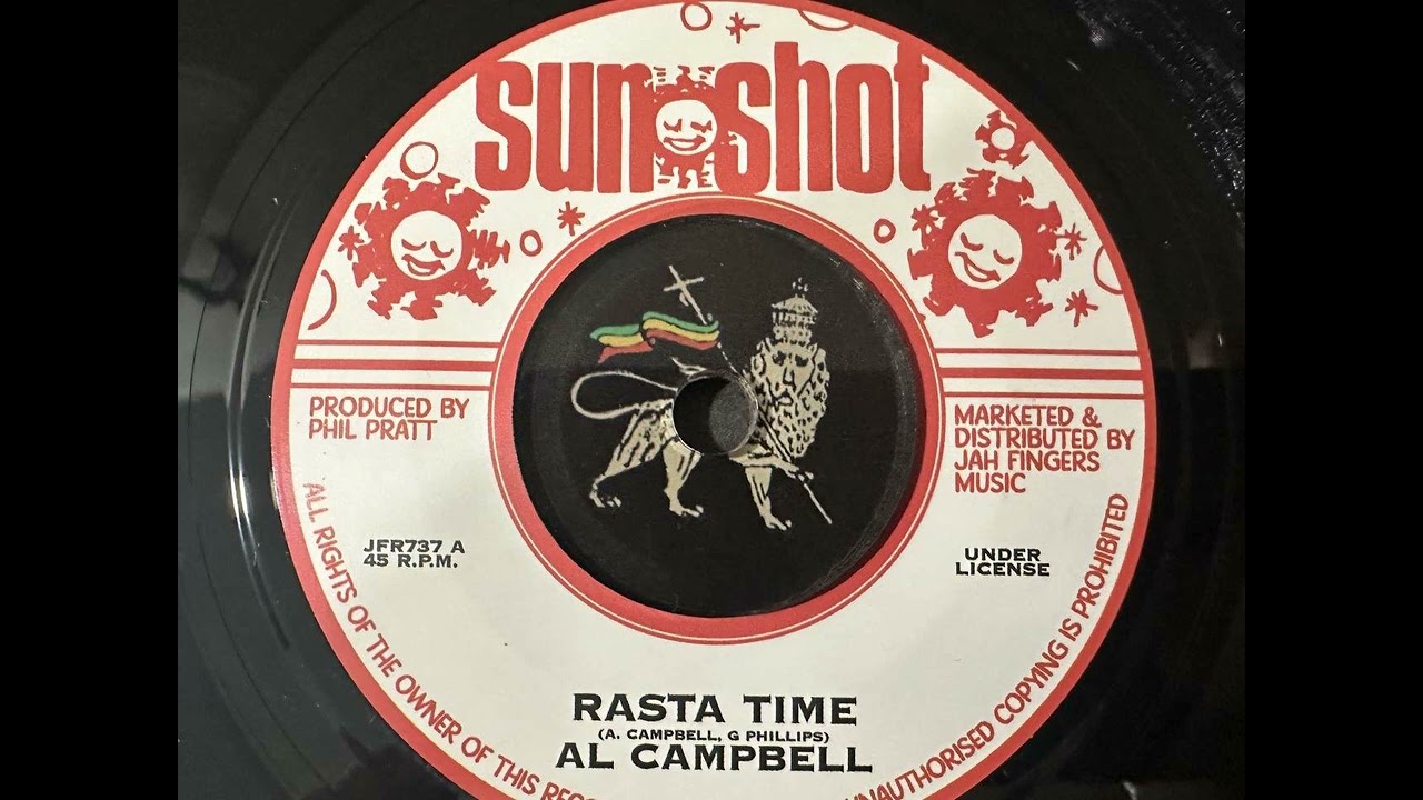 仏7” Al Campbell Rasta Time / When The Grass Is Green 799117 Marvellous Records R /00080 Al Campbell - Rasta Time - YouTube