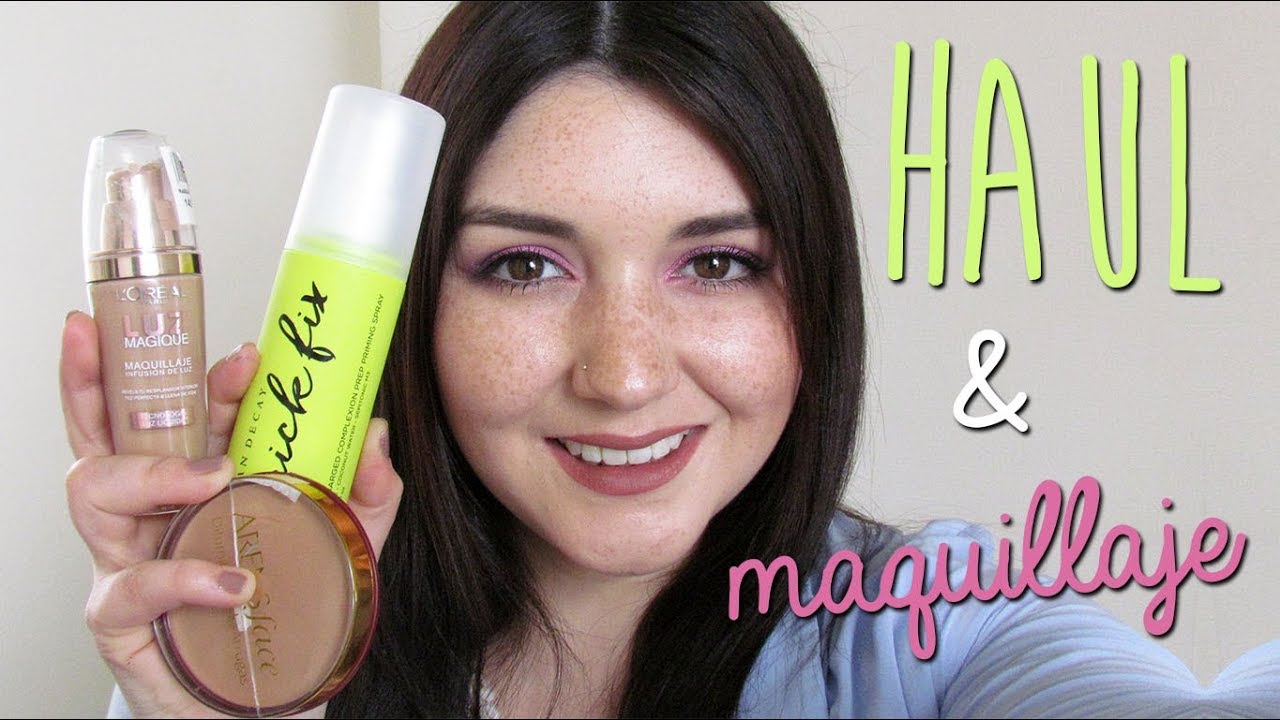 Haul & Try On | Maquillaje probando productos nuevos! - YouTube