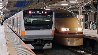 JR東日本中央快速線E233系T25編成各駅停車青梅行き国立駅発車(2023/5/20)