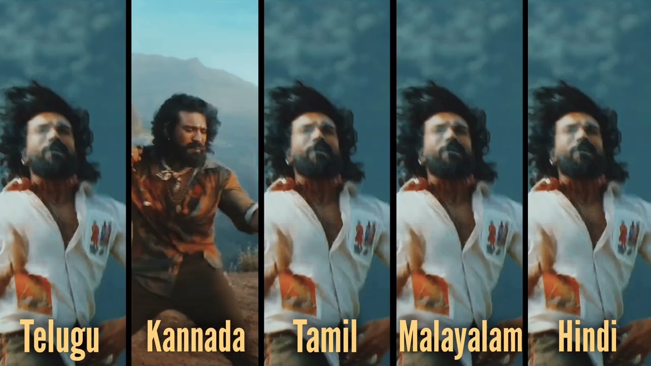 Chikiri song|| all languages Full video || Peddi|| Ram Charan|| A.R Rahman|| Janhvi kapoor