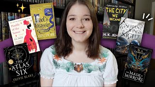 every sci-fi & fantasy series Ive completed so far this year ✨ MID-YEAR SERIES CHECK-IN [CC]