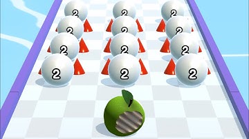 BALL RUN 2048 🎱💕- All Levels Gameplay Android, iOS v.101