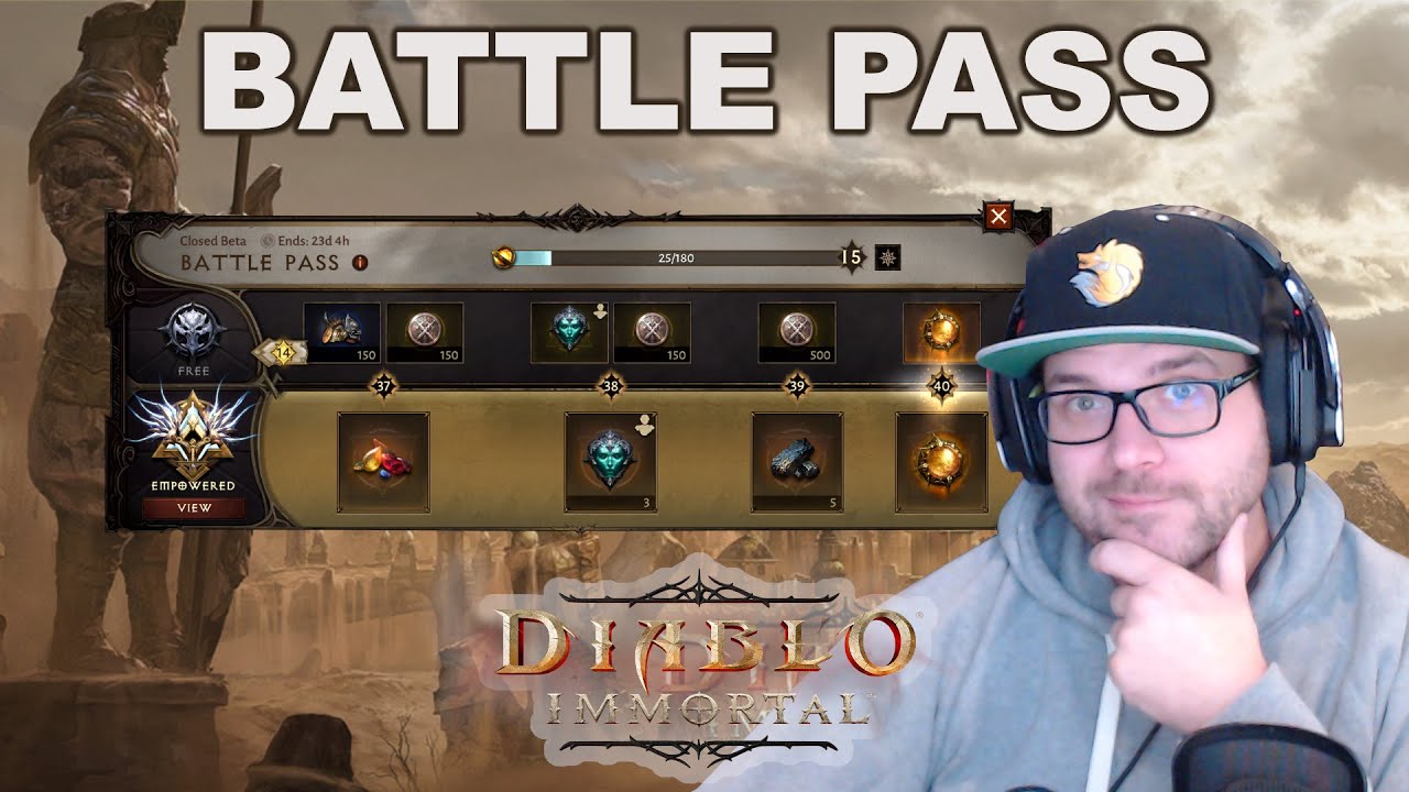 Battle Pass pay to win?!? - Closed Beta Diablo Immortal #2 : r/ DiabloImmortal