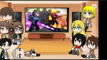 Aot react to Victorious Rain The Dragon Tamer vs Naeus The Nether King Fandom video