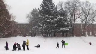 Millions face snow, rain and cold as 2015 begins