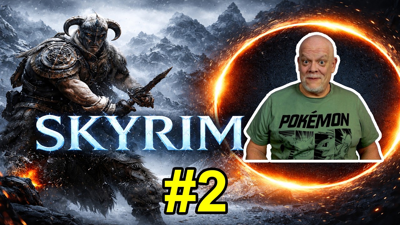 SKYRIM Gameplay #2 - First Time Playing! - Made It Through The Tutorial!