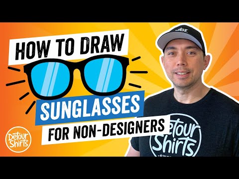 How To Draw Sunglasses Step by Step Easy Tutorial in Affinity Designer for  Non-Designers. 